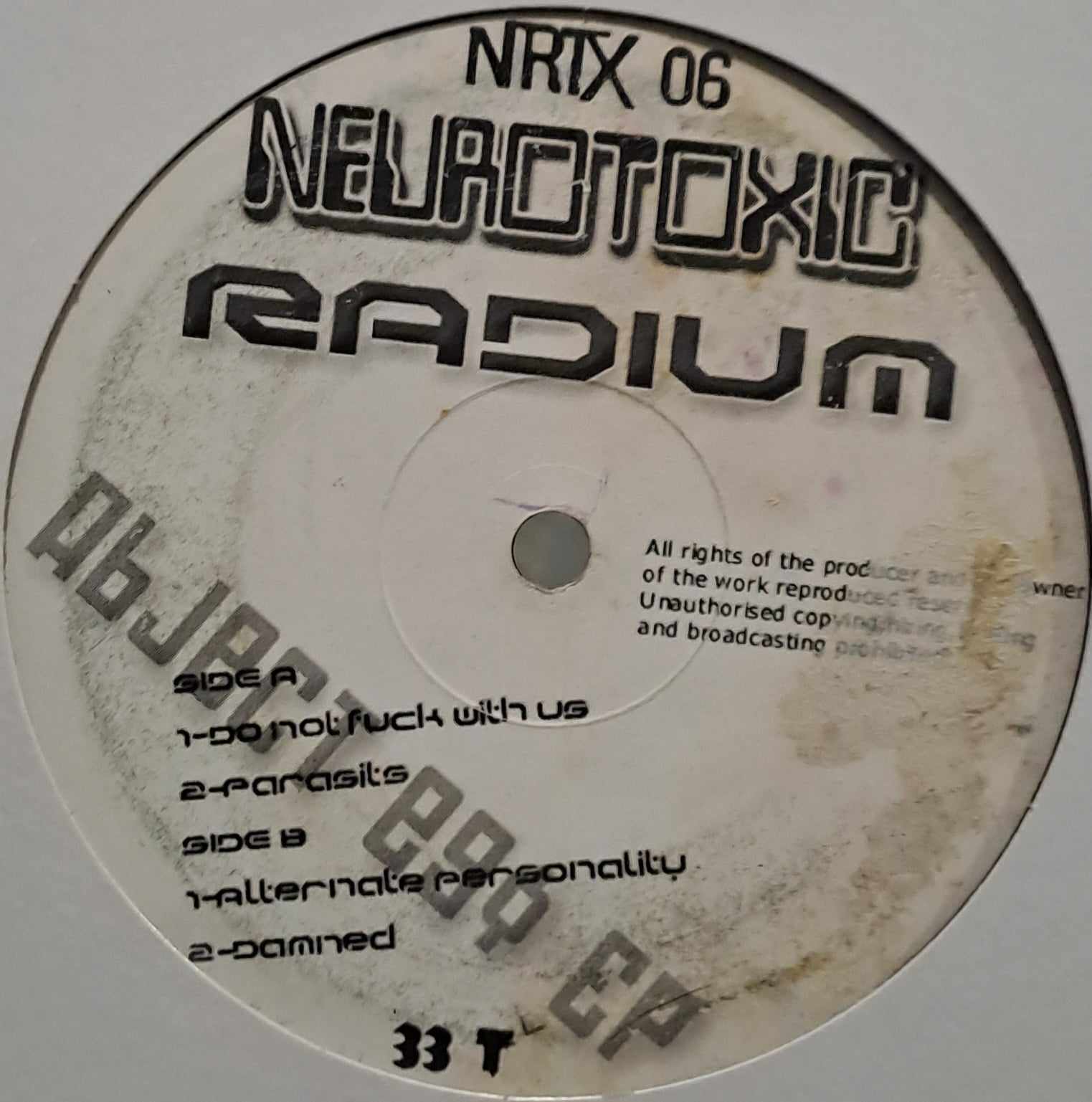 Neurotoxic 06 - vinyle hardcore